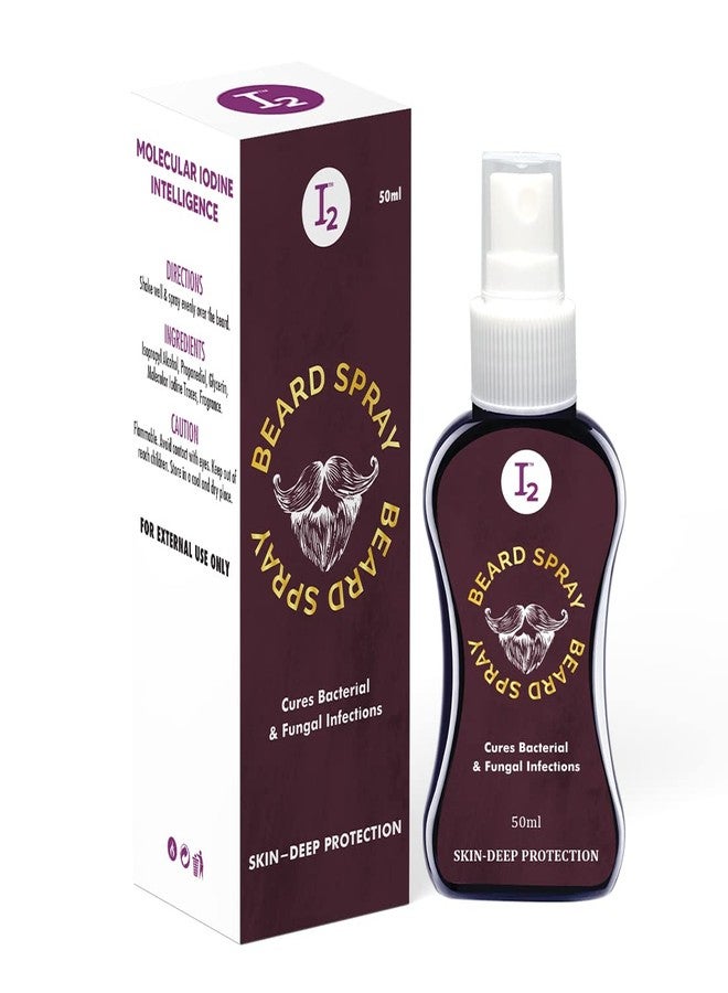 I2Cure Beard & Hair Growth Oil, 50ml | Natural Hair Oil for Thicker & Longer Beard | Beard Oil for Uneven, Patchy & Fast Beard Growth | Growth Oil for Stronger & Fuller Beard Hair (Pack of 2) - Image 2