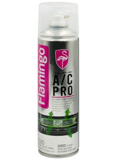 FLAMINGO Combo Pack Flamingo AC Cleaner 500ml with Car AC Vent Cleaning Brush  - Image 2
