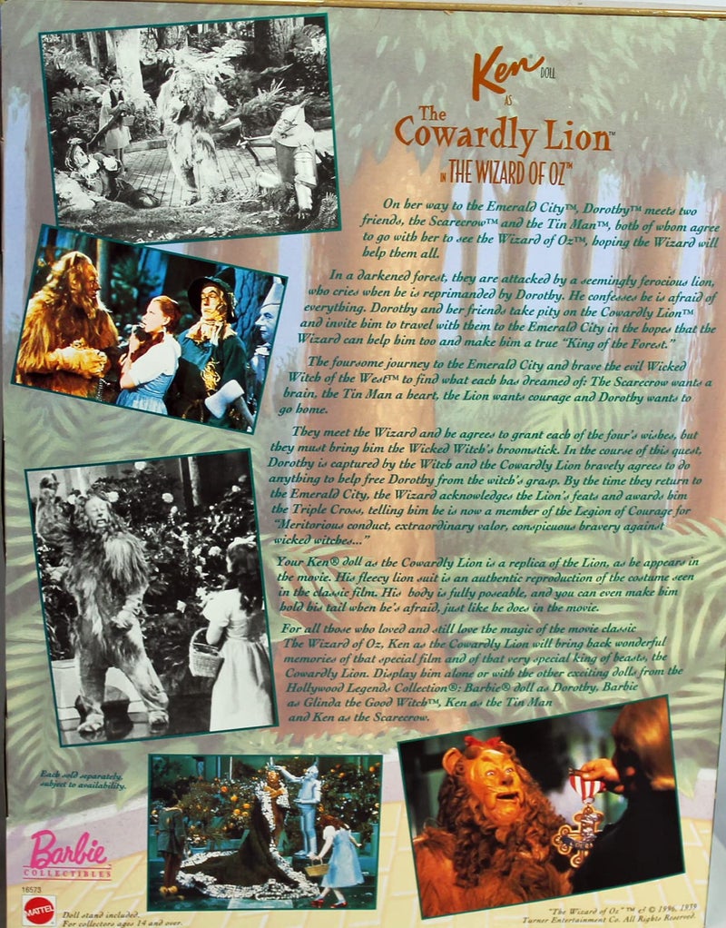The Wizard of Oz باربي كين كأسد الجبان (إصدار جامع) - Image 2