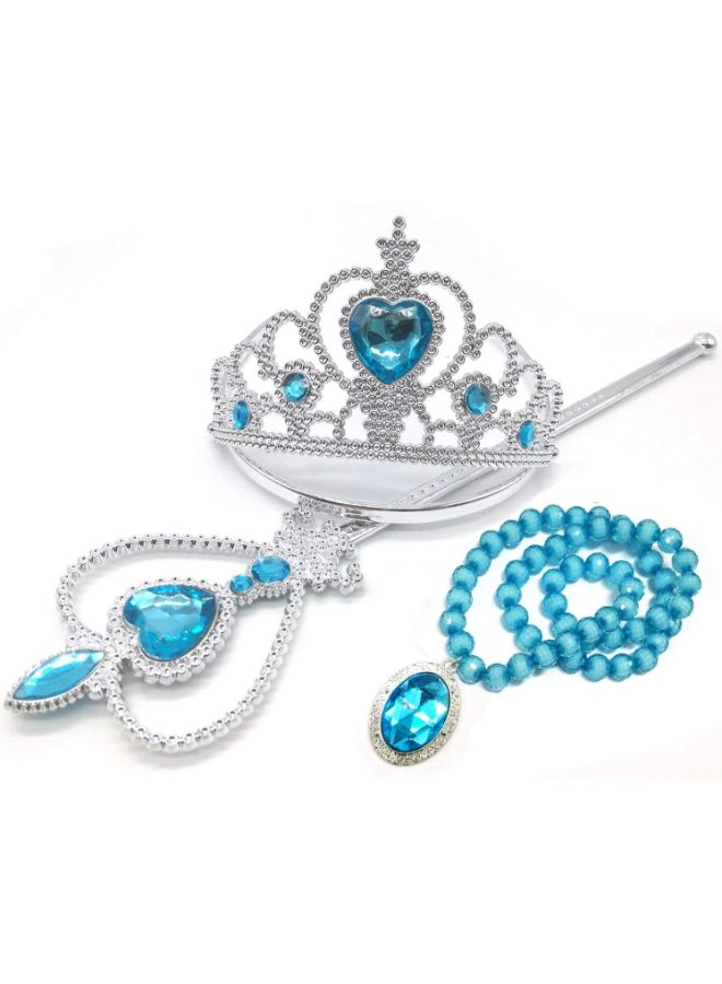 NIBEMINENT Princess Elsa Cinderella Rapunzel Dress up Accessories Set - Image 2