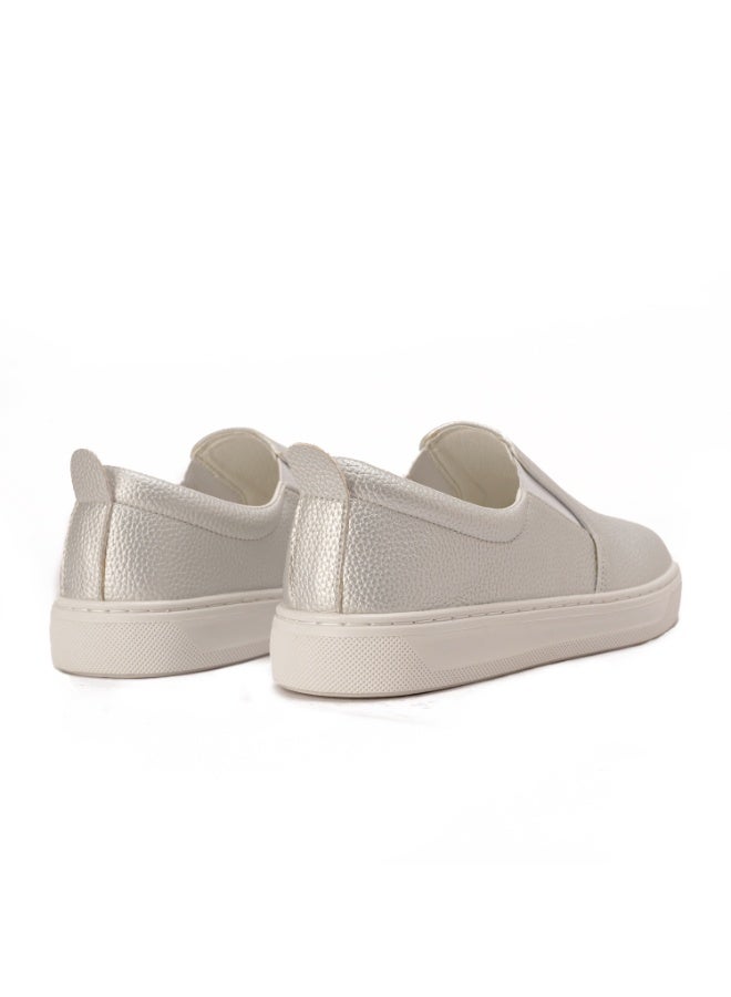 زيلدا حذاء زيلدا 026 نسائي فضي اللون برباط - Image 4