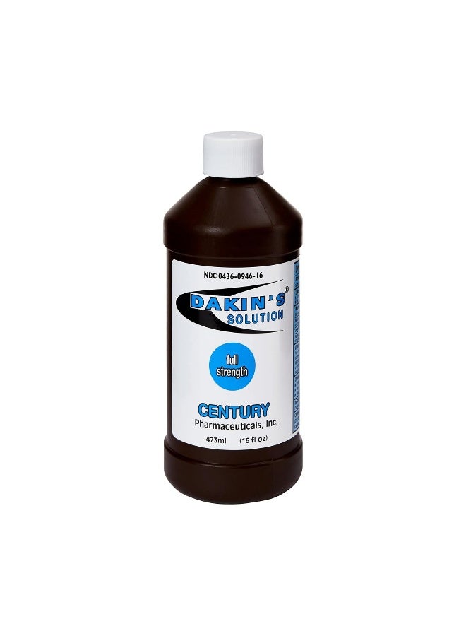 McKesson Dakin's Solution-Full Strength 304360946160 Sodium Hypochlorite 0.5% Wound Therapy for Acute and Chronic Wounds by Century Pharmaceuticals - Image 1