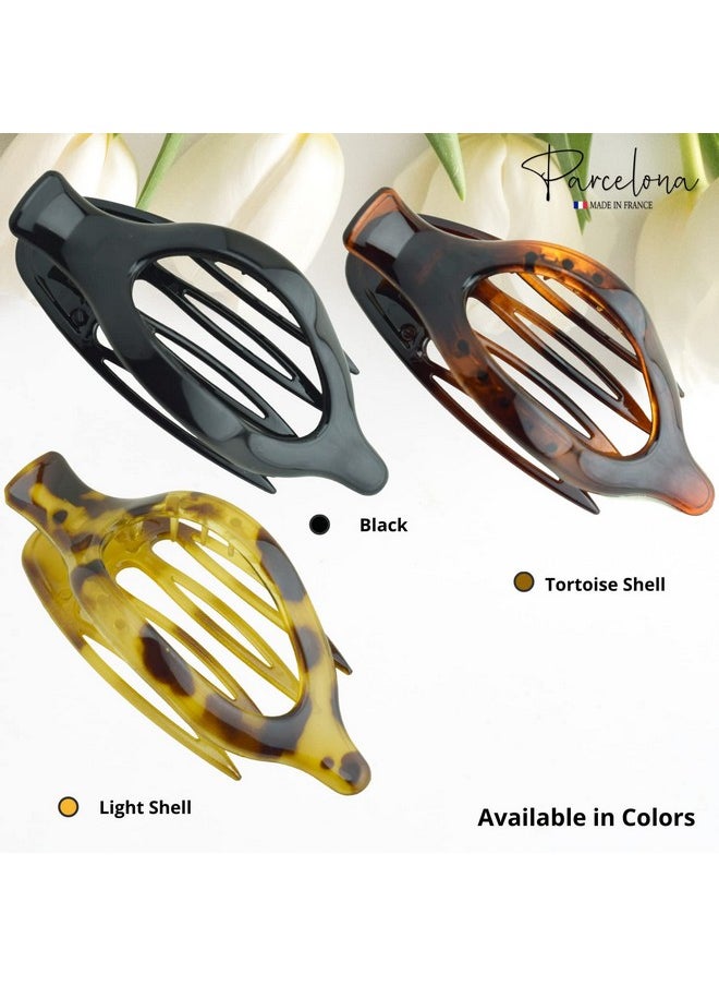 Arcelona France Wide Beak Celluloid Tortoise Shell Side Slidein Claw Hair Clip Clamp Clutcher (Shell) - pzsku/ZC21D182C6E8F6AABD834Z/45/_/1696070694/ac1e1a3c-d01a-4f48-b8c8-d9370302785c