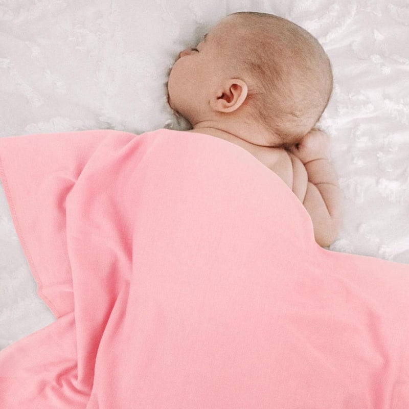 DRESHOW BQUBO Newborn Receiving Blankets Cotton Warm Sleepsack with Mittens  Bow Hats Hospital Baby Swaddling Shower Gift - Image 5