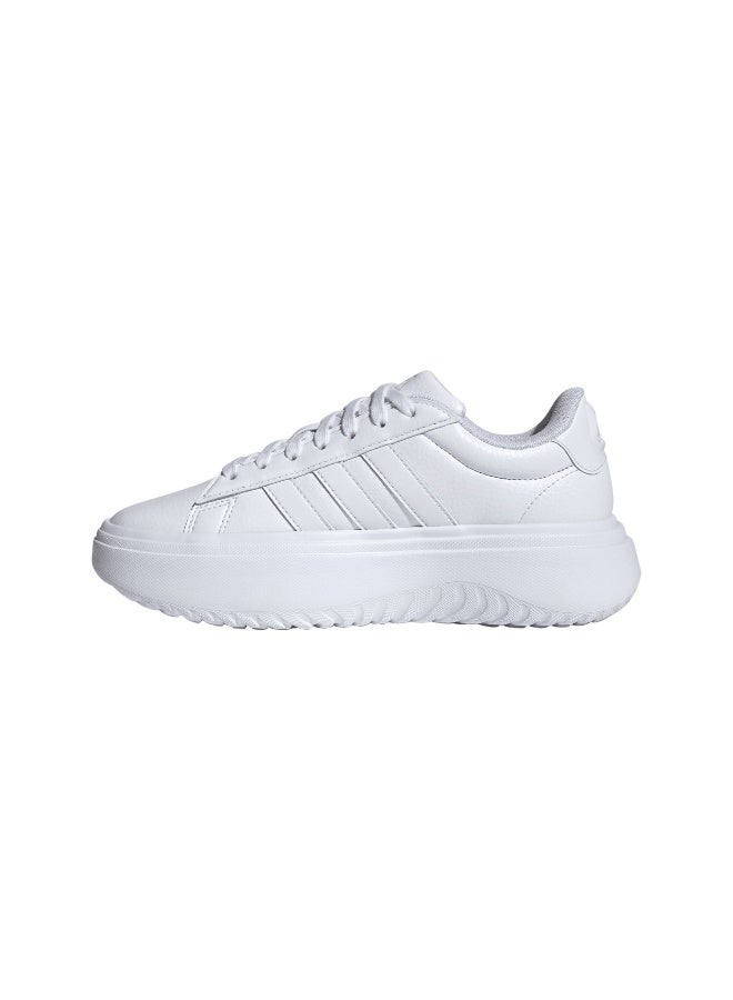 Adidas Grand Court Platform White Sportwear Shoes 3 - Image 5