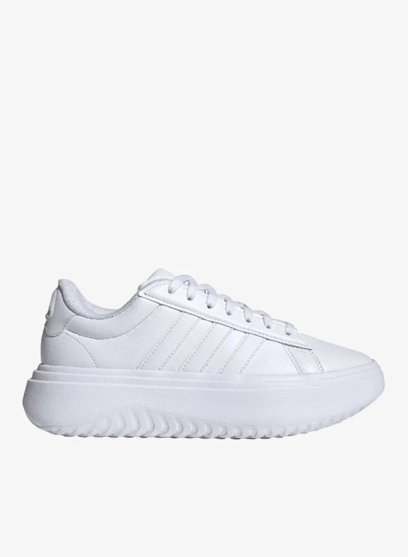 Adidas Grand Court Platform White Sportwear Shoes 3