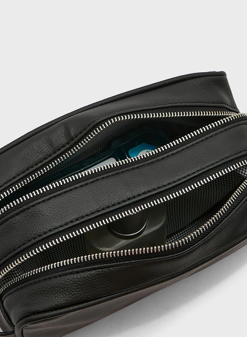 Seventy Five Double Zip Washbag