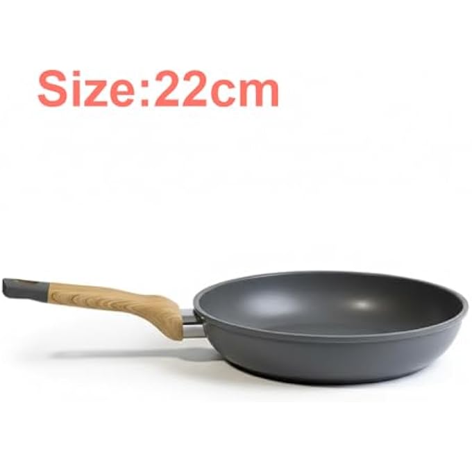 Unity 22Cm Earth Grey NonStick Frying Pan  Durable Aluminum With ScratchResistant Coating Even Heat Distribution Comfortable  Safe Grip Handle For Everyday Cooking Sauting Frying And Healthy Meals - Image 5