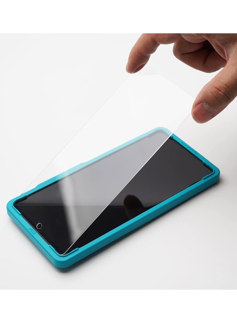 Ibywind Screen Protector For Motorola Moto G72 4g 6.6 Inch With 2pcs Tempered Glass 1 Camera Len Protector 1 Backing Carbon Fiber Film Fingerprint Reader Easy To Install - Image 4