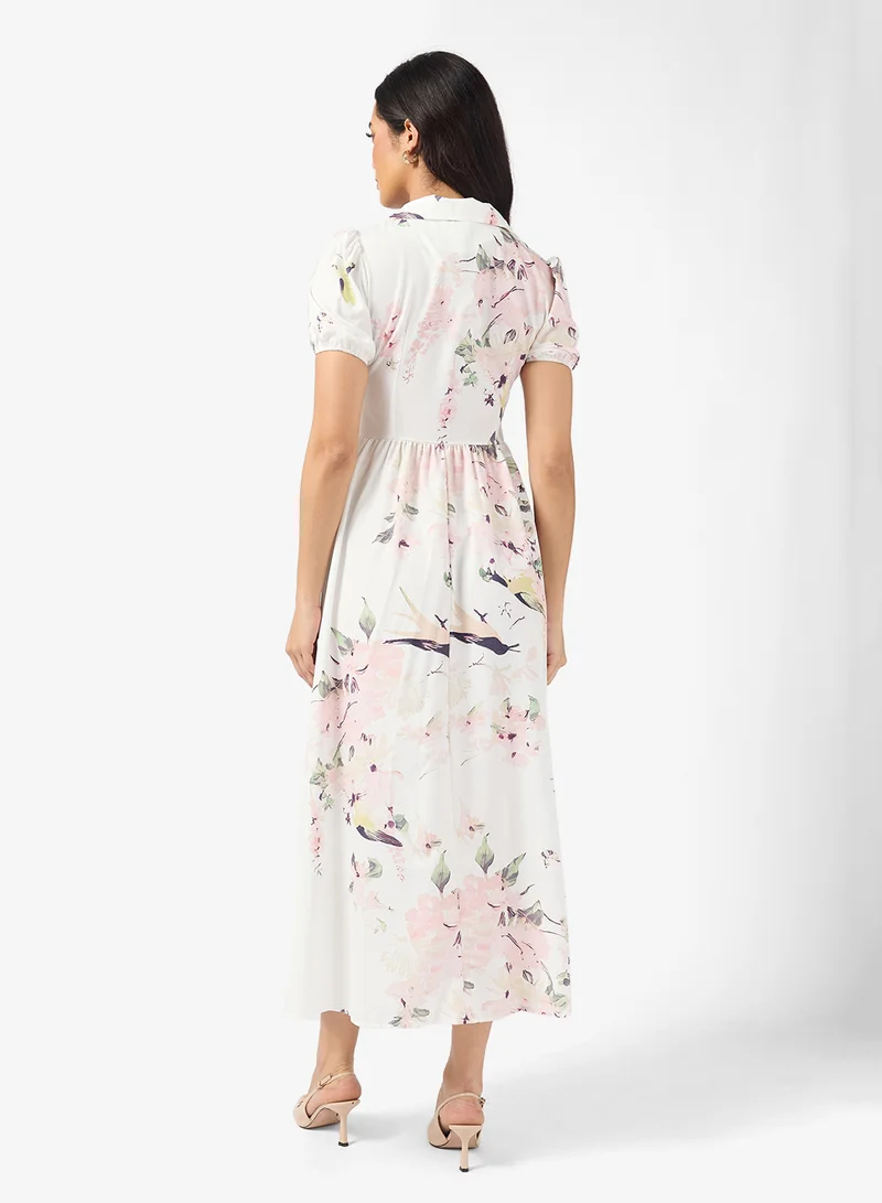 ايلا Floral Print Dress