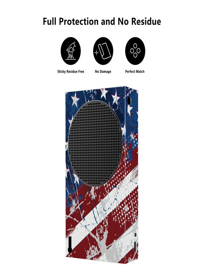 PlayVital Impression US Flag Custom Vinyl Skins for Xbox Core Wireless Controller, Wrap Decal Cover Stickers for Xbox Series S Console Controller - Image 3