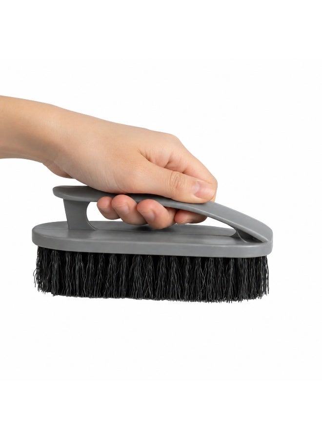 Scrub Brush with Handle for Floor & Bathroom Cleaning – Heavy Duty Srcrub Multi-Purpose Scrubbing Brush for Tiles, Grout, Carpet, Kitchen & Outdoor Use – Strong Bristles, Comfortable Grip - Image 3