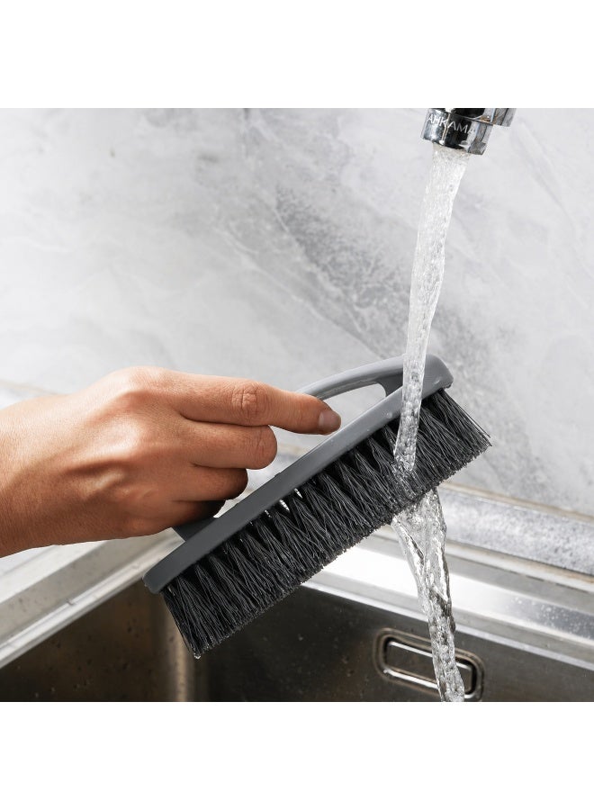 Scrub Brush with Handle for Floor & Bathroom Cleaning – Heavy Duty Srcrub Multi-Purpose Scrubbing Brush for Tiles, Grout, Carpet, Kitchen & Outdoor Use – Strong Bristles, Comfortable Grip - Image 4