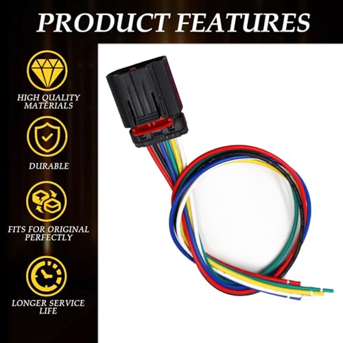 LIZAPUS 6-Way Radiator Cooling Fan Connector Compatible with 2016-2019 Nissan Titan Wiring Harness Plug WPT-1241, 3U2Z14S411FJAC - Image 4