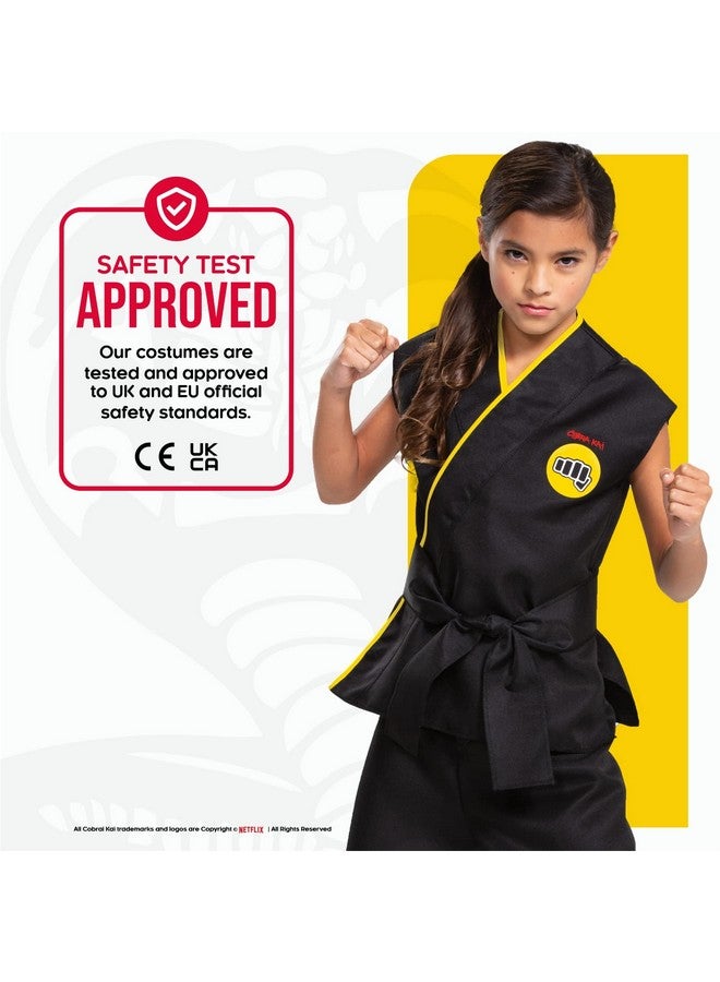 Disguise زي تنكر كوبا كاي للأطفال، زي كوبا كاي الرسمي للأطفال مع حزام أسود، حجم الطفل كبير (10-12) - Image 5