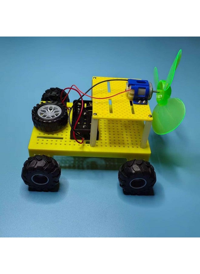 Chocozone Solar Powerder DIY Car Science Toys STEM DIY Toys for Kids Science Experiment Kit Toys for 10+ Years Old Boys and Girls (No Charging) (Fan Powered) - Image 2