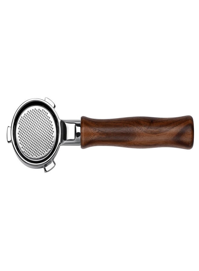 Normcore 51mm Bottomless Portafilter for DeLonghi La Specialista EC9155/9335/9355/9665/EC9335, Genuine American Walnut Handle, 3-Ear Naked Espresso Tool with 23-25g Basket - Image 5