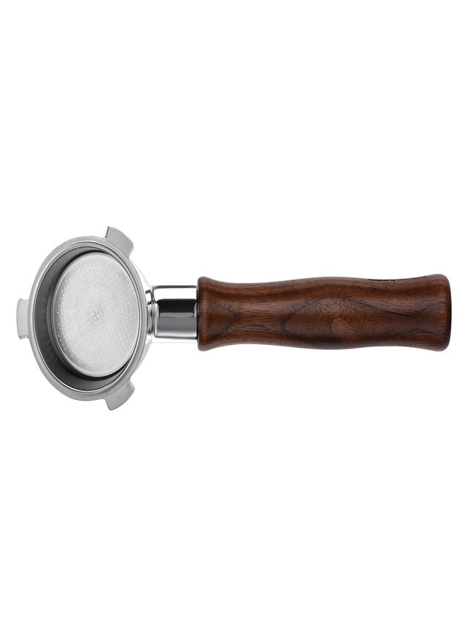 Normcore 51mm Bottomless Portafilter for DeLonghi La Specialista EC9155/9335/9355/9665/EC9335, Genuine American Walnut Handle, 3-Ear Naked Espresso Tool with 23-25g Basket - Image 4
