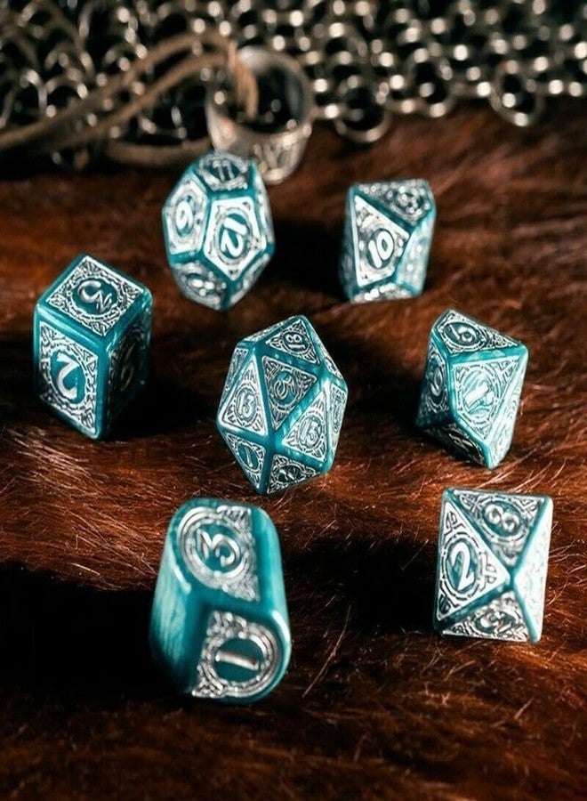 Q WORKSHOP Q-Workshop Viking RPG Dice Set Niflheim - Image 2