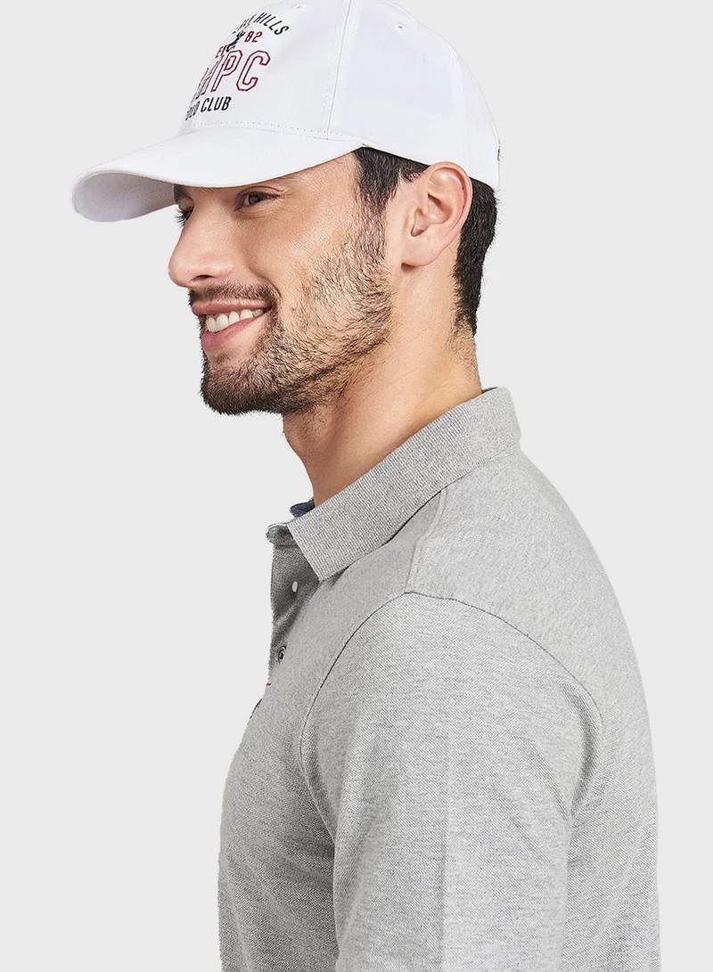 bhpoloclub Logo Curved Peak Cap