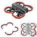 LIBOQIAO Propeller Guard Protector Accessories for DJI Avata 2 Prop Bumper Drone AntiCollision Scratchproof ProtectionFly Combo Protective Cover RingRed - Image 3