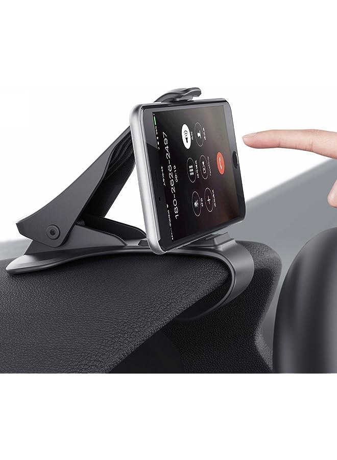ShowTop Phone Holder Dashboard Cellphone Mount Mobile Clip Stand HUD Non-Slip Cell Phone Holder Design for Smart phone(3.0-6.5inch) - Image 1