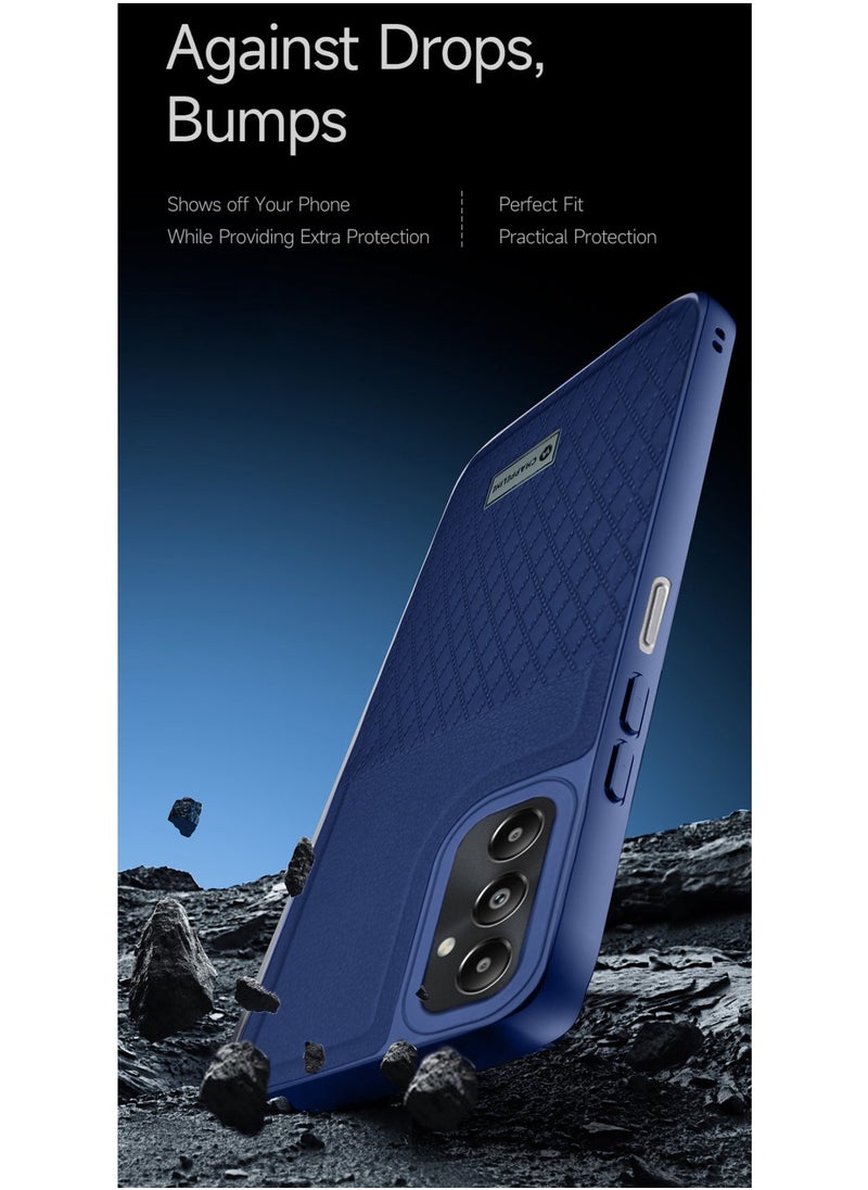 CHAPPELINE Silicone Pattern Case Cover For Samsung Galaxy a15 Blue  - Image 4