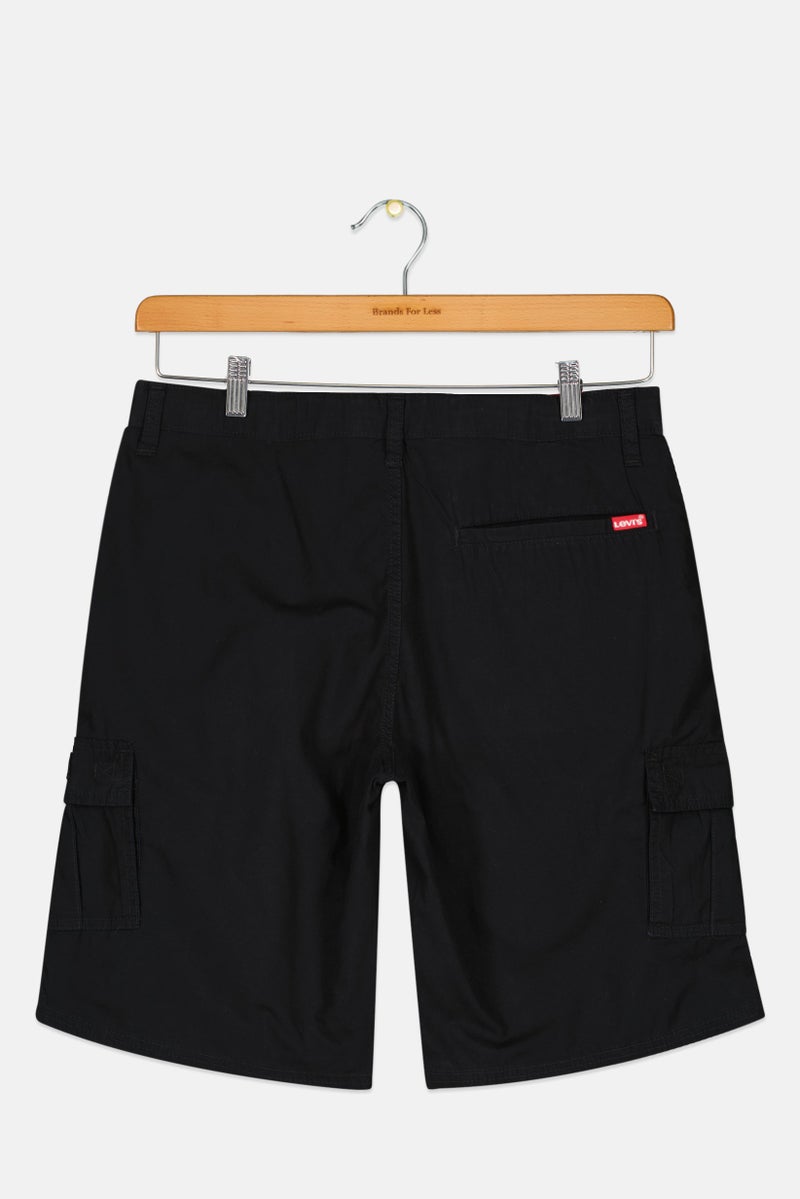 Levi's شورتات كارجو سادة للأولاد، أسود - Image 3