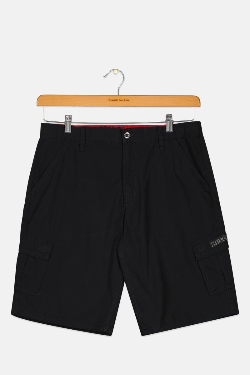 Levi's شورتات كارجو سادة للأولاد، أسود - Image 2