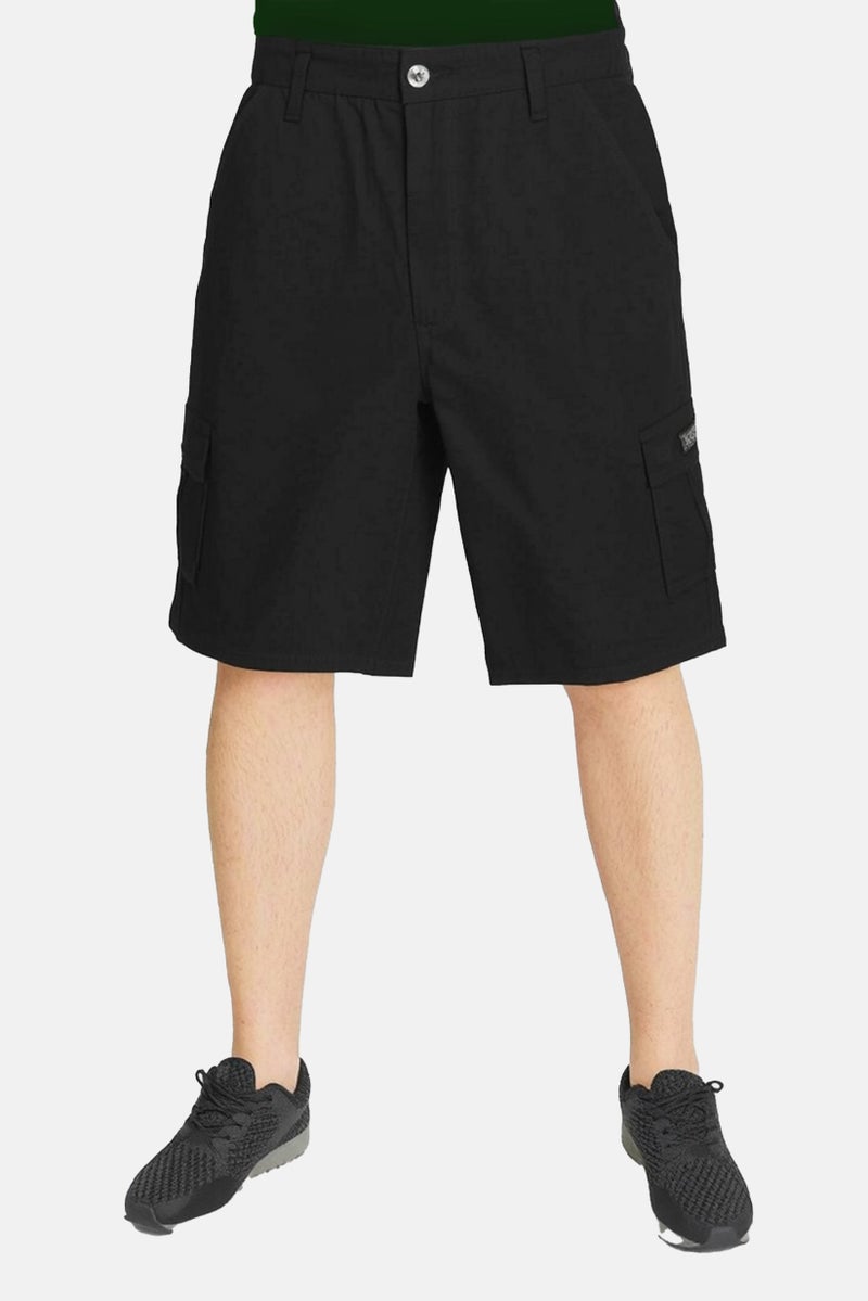 Levi's شورتات كارجو سادة للأولاد، أسود - Image 1