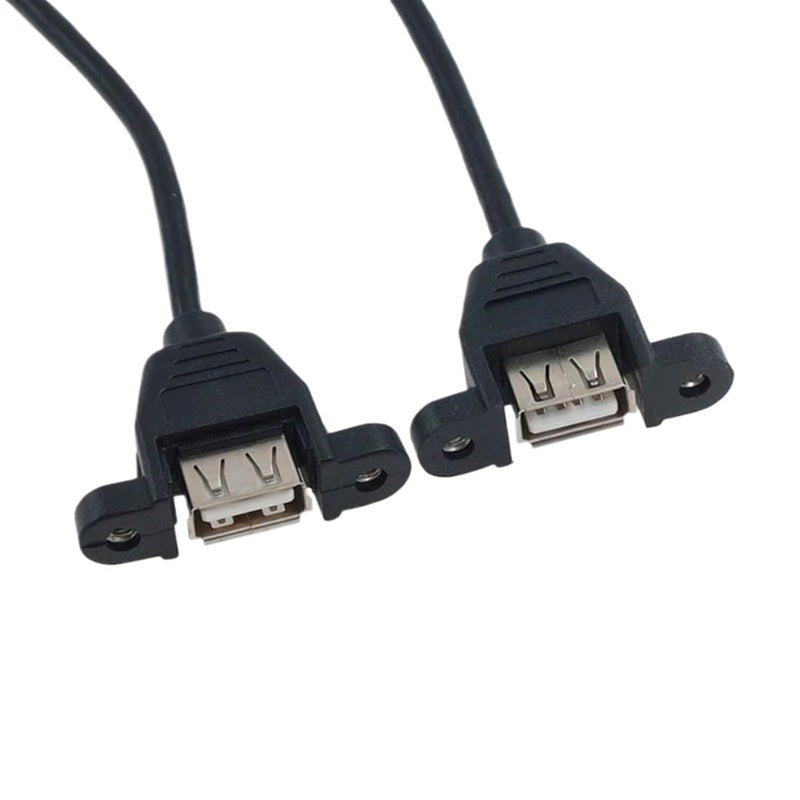 Temp resistant 1PCS USB2.0 USB 3.0 Extension Cable Cable Male to Female Extender Data Sync no Screw Panel Mount Connector for PC Printer Hard Disk(USB 2.0 F-F 0.5m) Repeated detach compatible build All governorates deliver Market multi-use trusted quality Anti topple design In-house warehouse packing General purpose design Bug proof seal Full village delivery cover Wet anti slip Integrated practical design Diverse requirement fit Diverse operation compatible Multi-use upgraded craftsmanship Small apartment fit Dust proof All user affordable trusted quality Labor saving Multiple design variants Cost effective global grade quality Transit & use compatible Multiple options Chemical free Practical versatile construction Permanent & temporary usable - Image 1