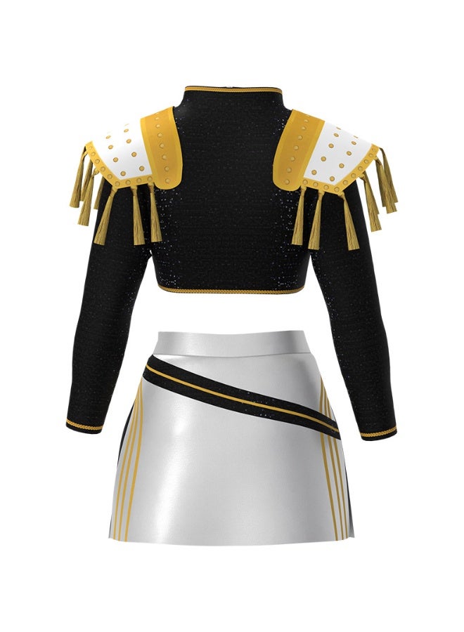 Magical K-POP Hunter Girl Costume Elegant Gothic Lolita Dress for Girls Halloween School Festival Cosplay Party Wear - Image 2