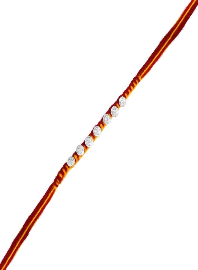 DULCI Handicrafted Designer Om Rakhee Rakhi for Brother Bhaiya Bhai for Raksha Bandhan Rakhi Thread - Image 2