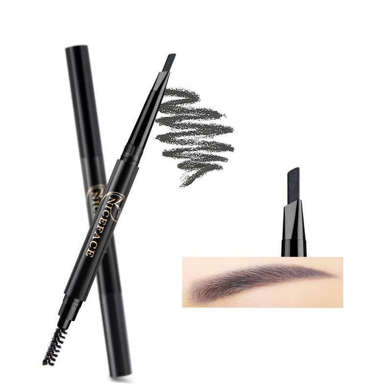 Eyebrow Pencil Gray Double Ended Precision Waterproof Brow Cruelty FreeGray 5