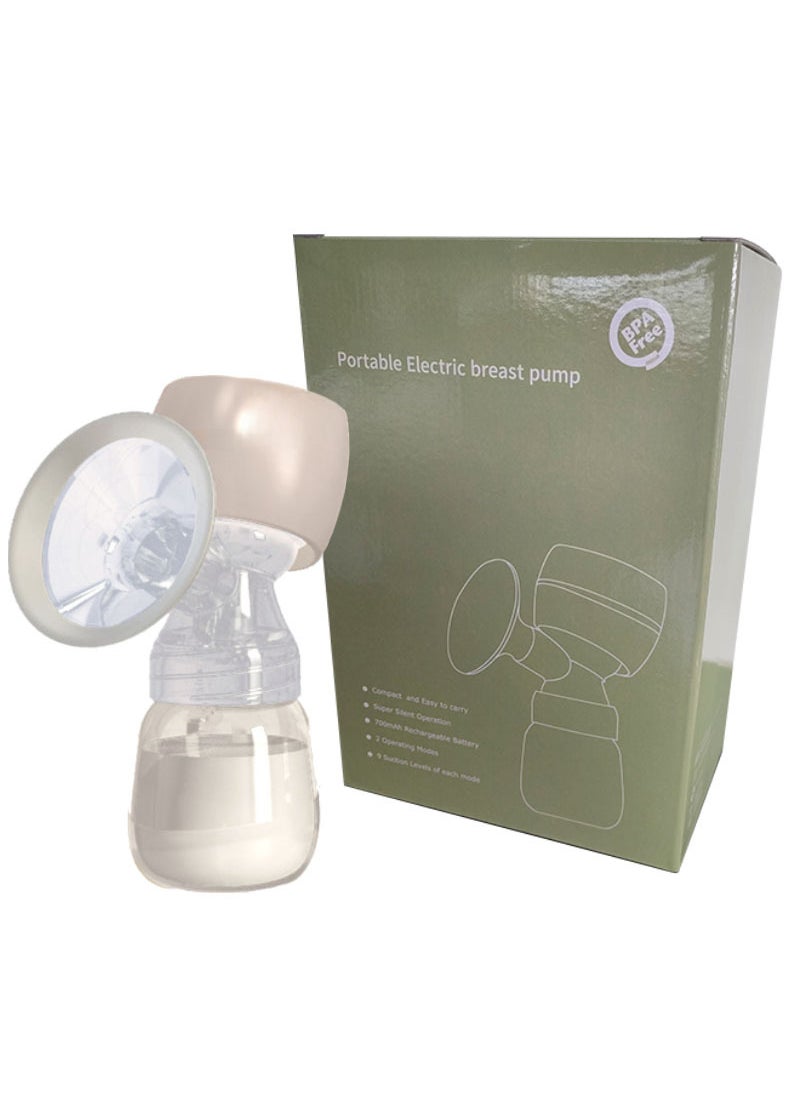 Generic Smart Automatic Breast Pump with Massage Pink full English PP version 