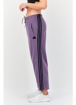 Adidas Women Sportswear Fit Training Sweatpants, Purple  - Image 2