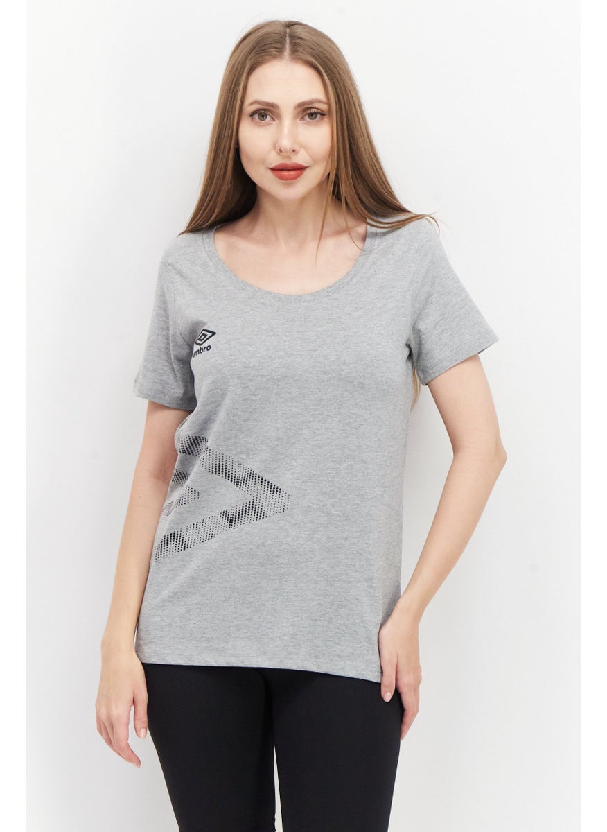 umbro Women Sportswear Fit Training T-Shirt, Grey  - Image 1
