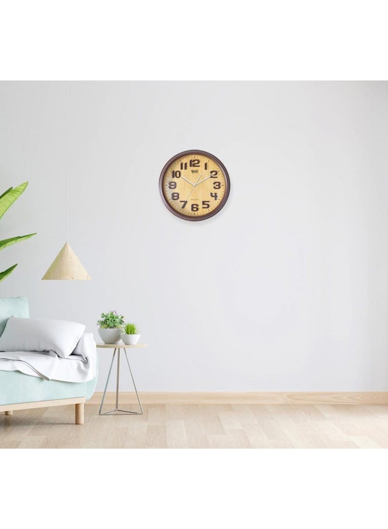Ajanta Ajanta – Designer Clock - 1087 - Oak Wood  - Image 3