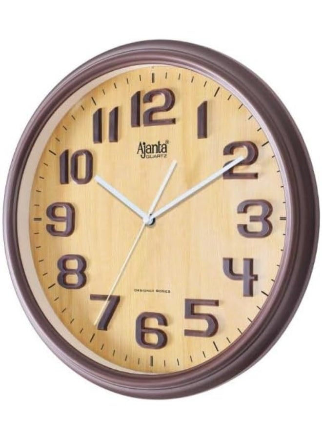 Ajanta Ajanta – Designer Clock - 1087 - Oak Wood  - Image 2