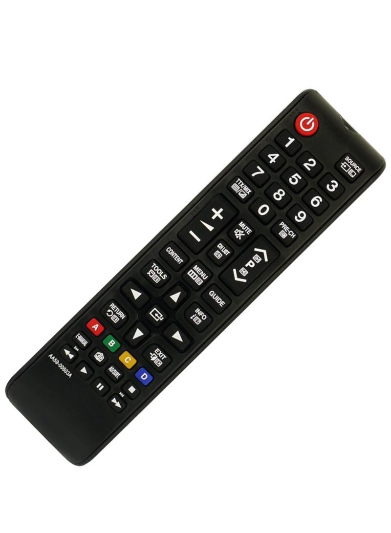 ELTRAZONE Replacement Remote Control AA59-00743A Fit for SAMSUNG AA59-00622A AA59-00602A AA59-00741A BN59-00865A BN59-00942A AA59-00496A AA59-00603A AA59-00786A BN59-01175N UE32F6100 UE32F6100AK with battery - Image 3
