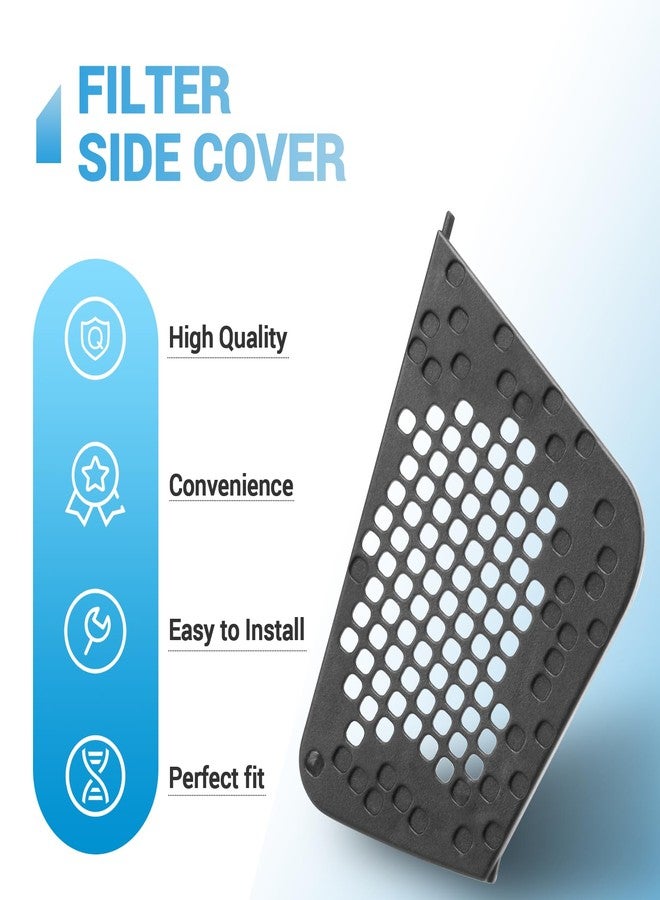 SyunsXoon 19729 Filter Cover Compatible with Resmed AirSense/ AirStart/ AirCurve 10 Series CPAP/ Auto Set / VPAP Machines, Plastic Side Filter Cover, Replcement CPAP Filter Parts (1 Pack) - Image 4