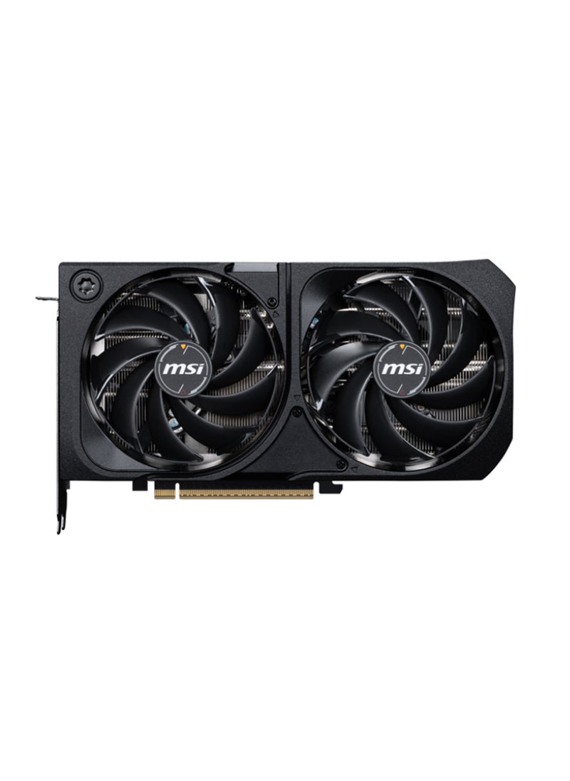 MSI GeForce RTX 5070 12G SHADOW 2X OC Graphics Card, 12GB GDDR7, PCIe Gen 5, 2557 MHz Extreme Performance, 6144 CUDA Cores, 28 Gbps Memory Speed, DisplayPort 3x, HDMI 1x, 250W Power Consumption, 16-pin Connector, 4K 480Hz, 8K 120Hz, DirectX 12 Ultimate, G-SYNC, HDCP Support | 912-V532-011 Black  - Image 2