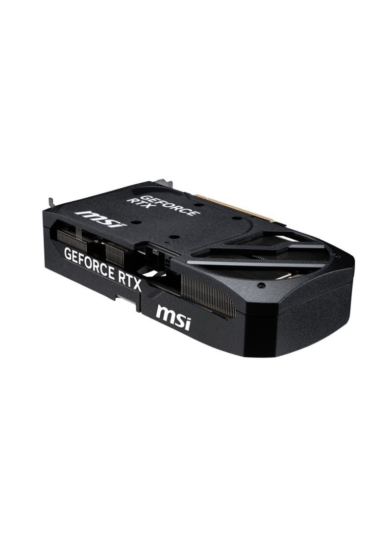 MSI GeForce RTX 5070 12G SHADOW 2X OC Graphics Card, 12GB GDDR7, PCIe Gen 5, 2557 MHz Extreme Performance, 6144 CUDA Cores, 28 Gbps Memory Speed, DisplayPort 3x, HDMI 1x, 250W Power Consumption, 16-pin Connector, 4K 480Hz, 8K 120Hz, DirectX 12 Ultimate, G-SYNC, HDCP Support | 912-V532-011 Black  - Image 3