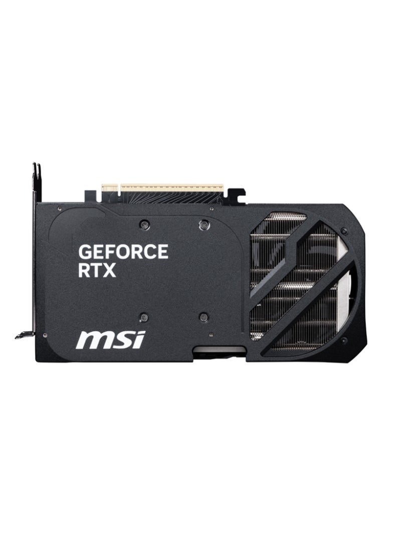 MSI GeForce RTX 5070 12G SHADOW 2X OC Graphics Card, 12GB GDDR7, PCIe Gen 5, 2557 MHz Extreme Performance, 6144 CUDA Cores, 28 Gbps Memory Speed, DisplayPort 3x, HDMI 1x, 250W Power Consumption, 16-pin Connector, 4K 480Hz, 8K 120Hz, DirectX 12 Ultimate, G-SYNC, HDCP Support | 912-V532-011 Black  - Image 4