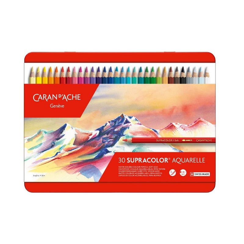 Caran d'Ache Supracolor Metal Box Set Of 30 - Image 1