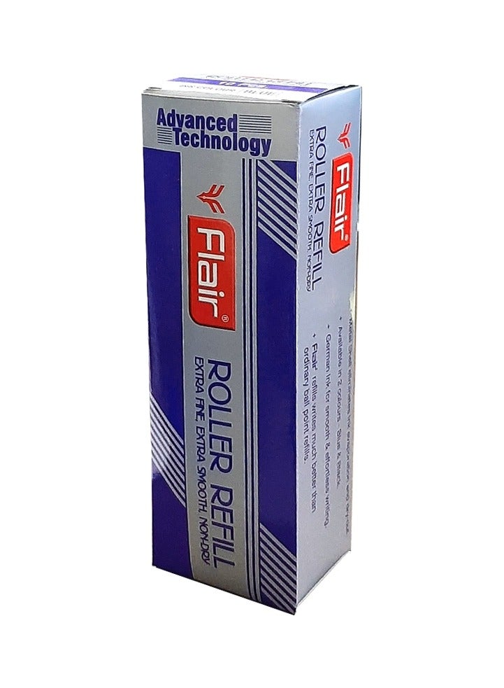 Flair Roller Refill Pack of 10 Piece, Blue - Image 2