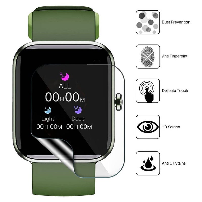 FCS smartwatch screen guard for Casio Vintage Watch-A-158WA-1Q | Pack of 3 | Edge to Edge Coverage | Ultrathin 0.125mm 9H anti shock flexible Watch screen protector TPU membrane (CASIO-A158WA-1DF-X) - Image 3