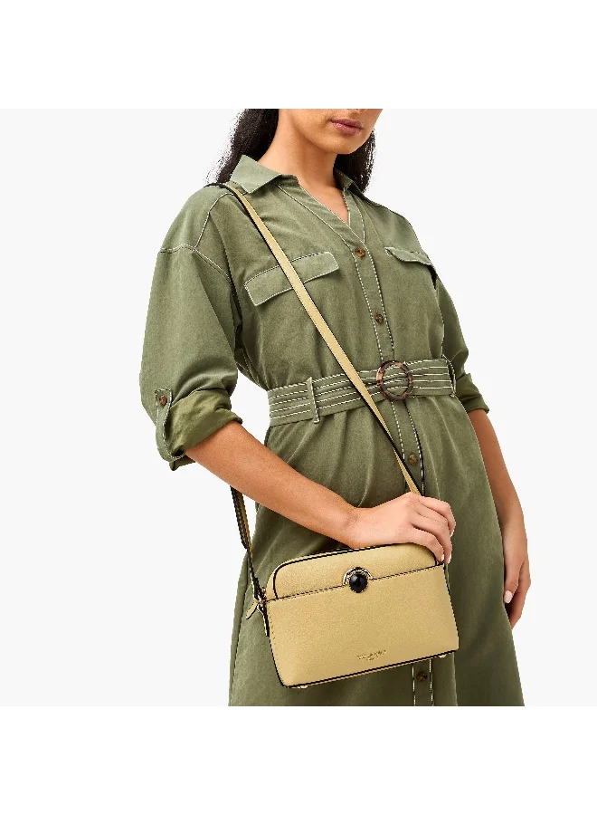Luella Grey LUELLA GREY Sian Solid Crossbody Bag with Adjustable Strap
