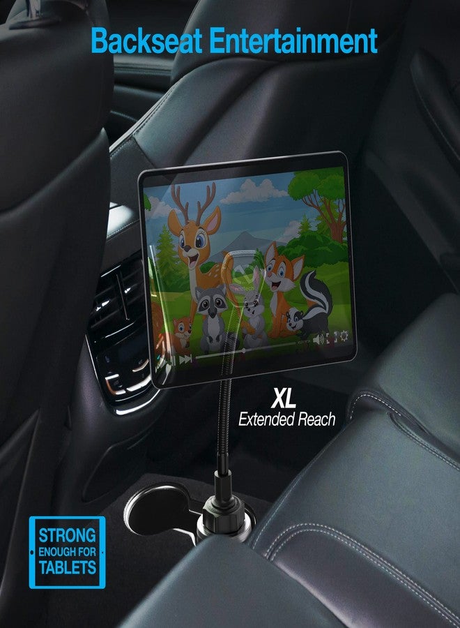 Naztech MagBuddy Elite XL Cup Cell Phone Holder for Car - Black Gooseneck Magnetic Stand Cup Phone Holders for Your Car Cellphone Holder Mount for Truck, Auto Seat Cupholder Mount for iPhone, Android - Image 5