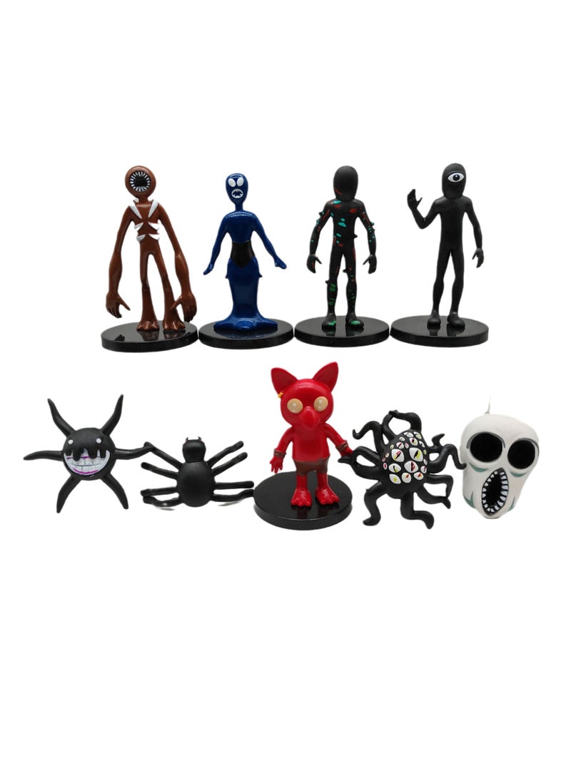 عام 9 يلقي مخلوقات خارقة للطبيعة السجن من باب دمية البوابة رعب العنكبوت متعدد العيون أطوار وجه بطرف عين - Image 1